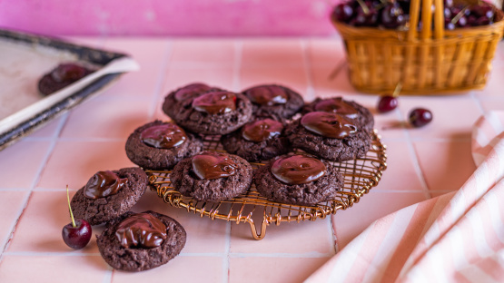 Chocolate Cherry Cookies